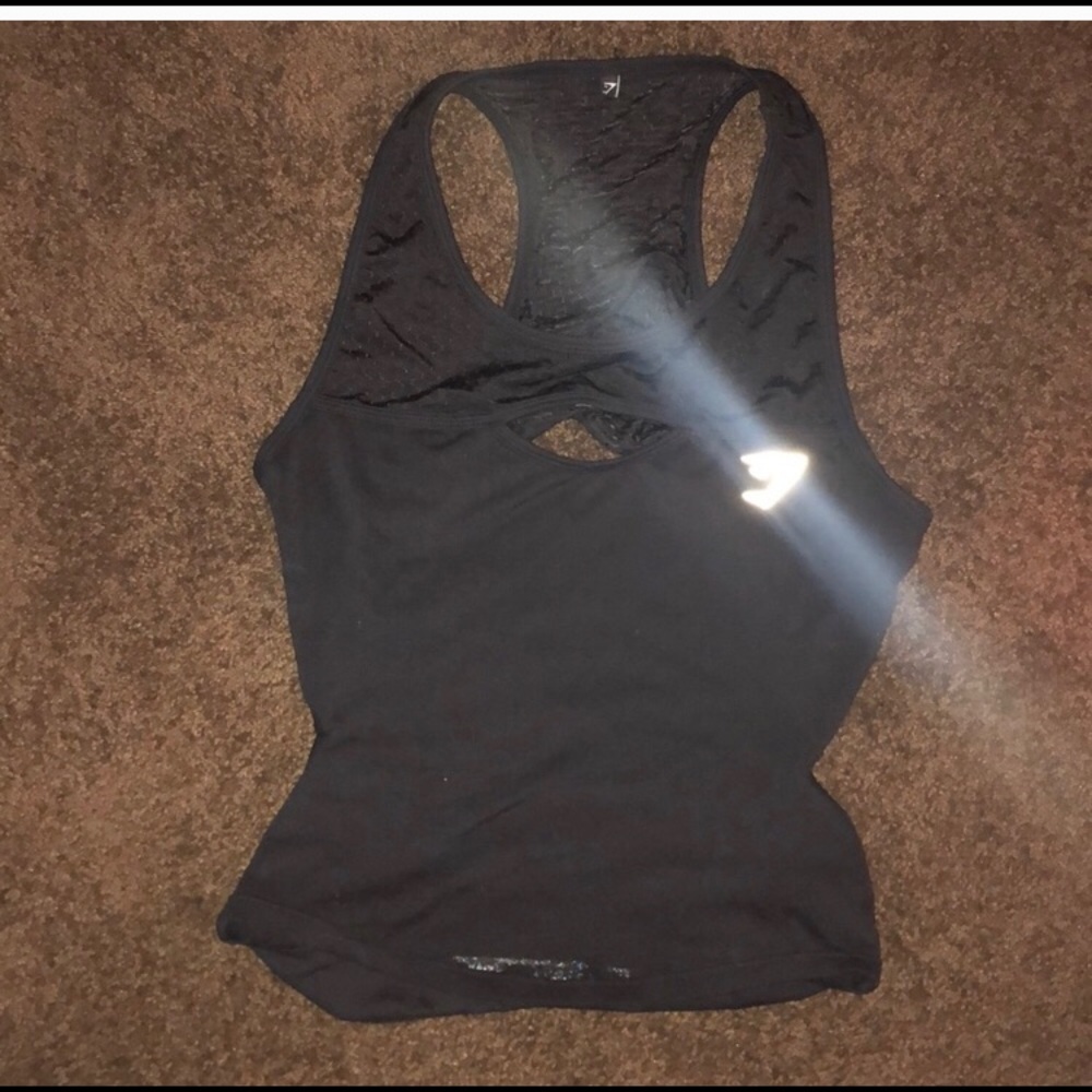 Nikki B X Gymshark black top